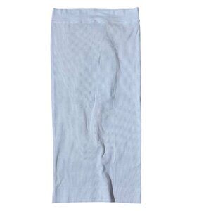 Hard Tail Forever Y2K Ribbed Pull On Skirt Sz SM Stretch